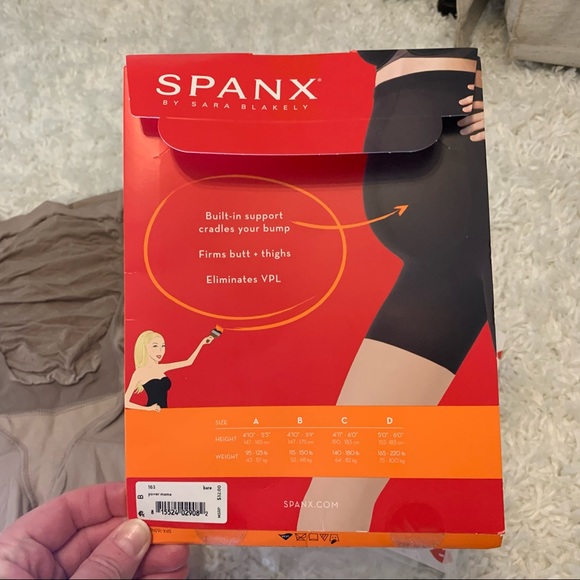 SPANX MAMA maternity short shapewear size B in the color Bare (nude) - Picture 5 of 9